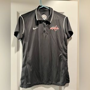 Nike dry fit women’s polo Washington capitals “Ovi” special edition